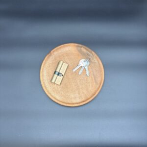 سیلندر درب 7سانت استاندارد تمام برنج کلید ساده رجبی